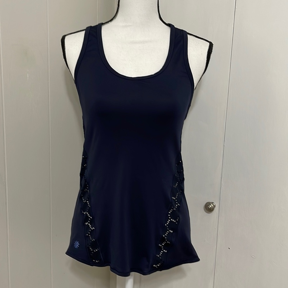 Athleta Navy Blue Tank Top Size XS